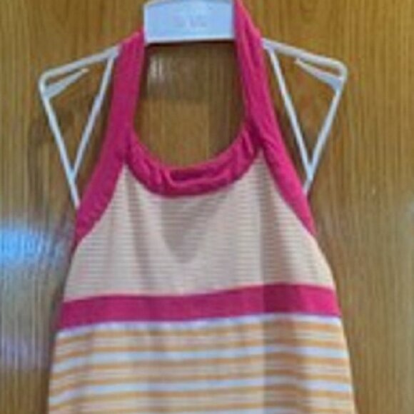 Junior Girl Carter Cotton Sleeveless Stripped Summer Dress Size: 6X - Picture 1 of 5